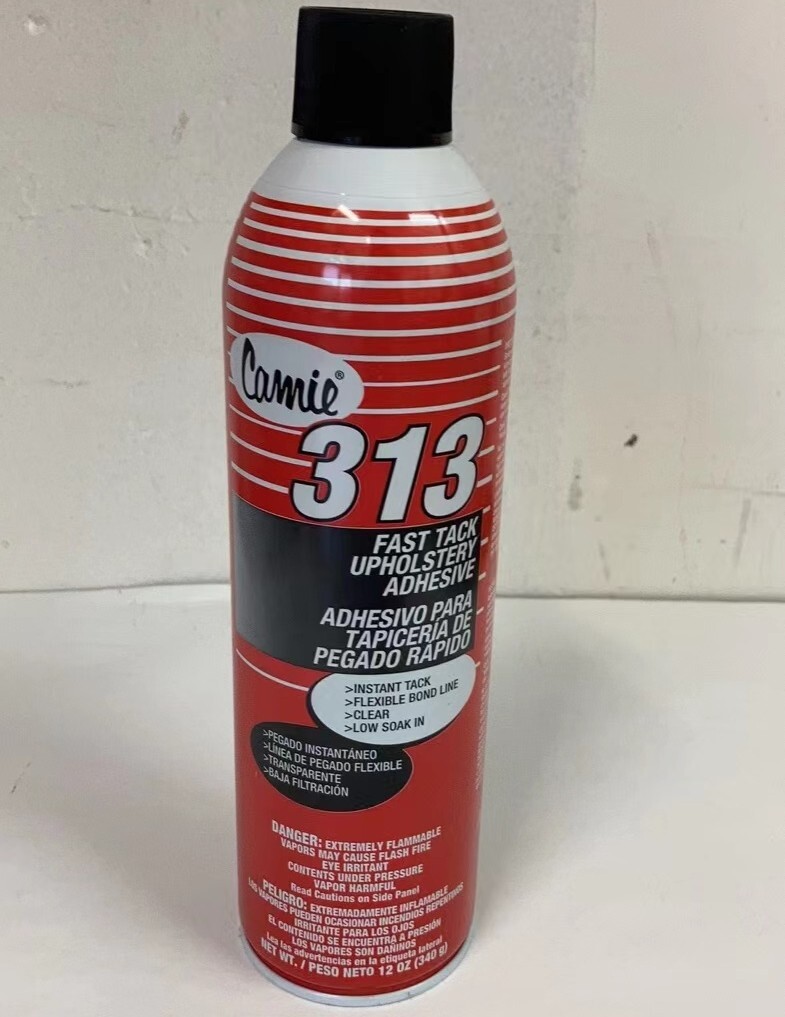 Camie 313 Fast Tack Upholstery Adhesive 12 Cans / Case ---- NJ & NY PICK UP ONLY