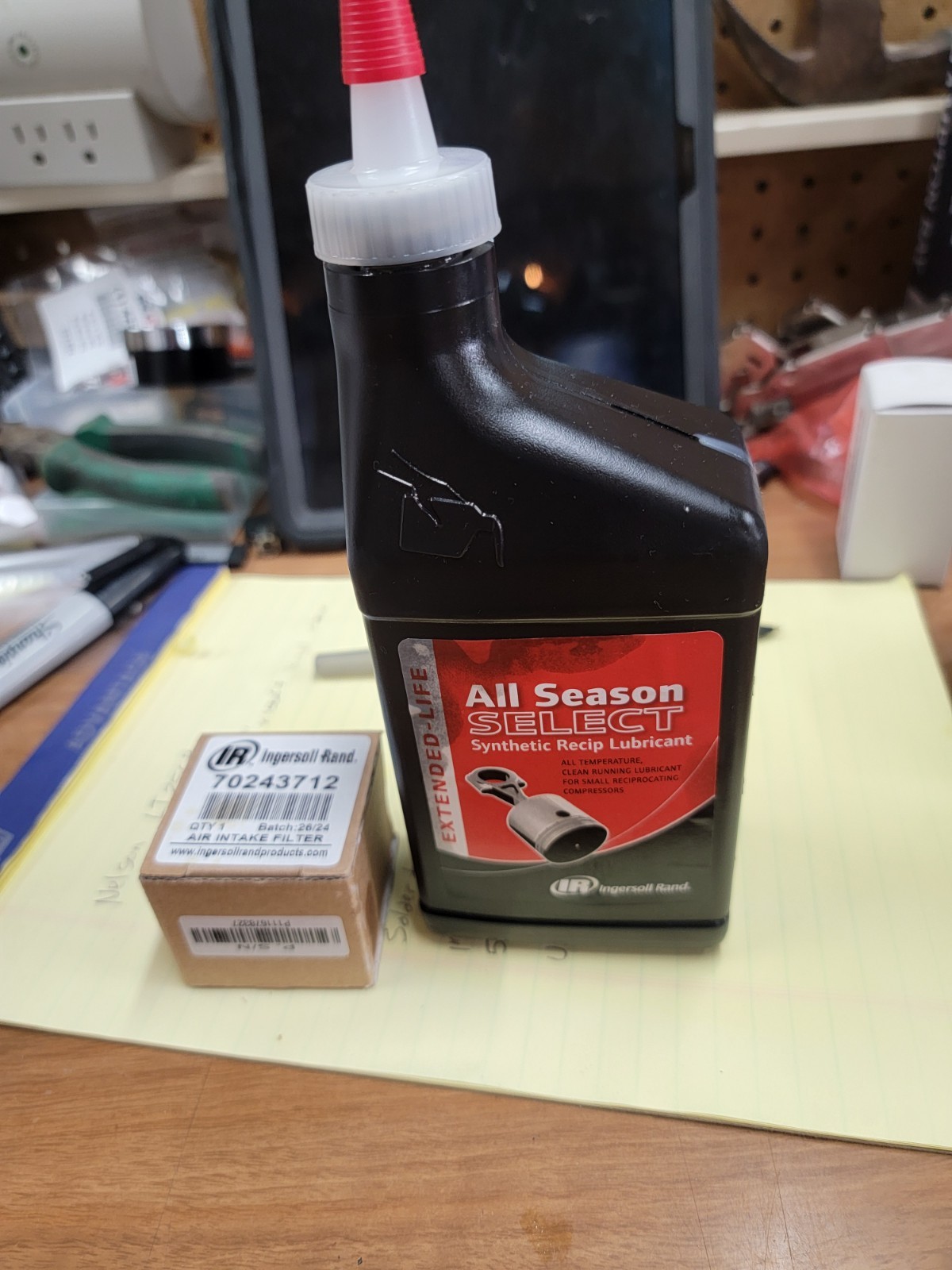 Replacement Start Up/ Maintenance Kit for Ingersoll Rand 47768862001, 811NH8