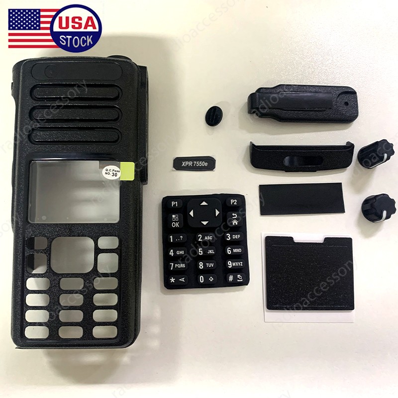 NEW XPR 7550e Front Housing Case With Speaker Kit for XPR7550e DGP8550e Radio