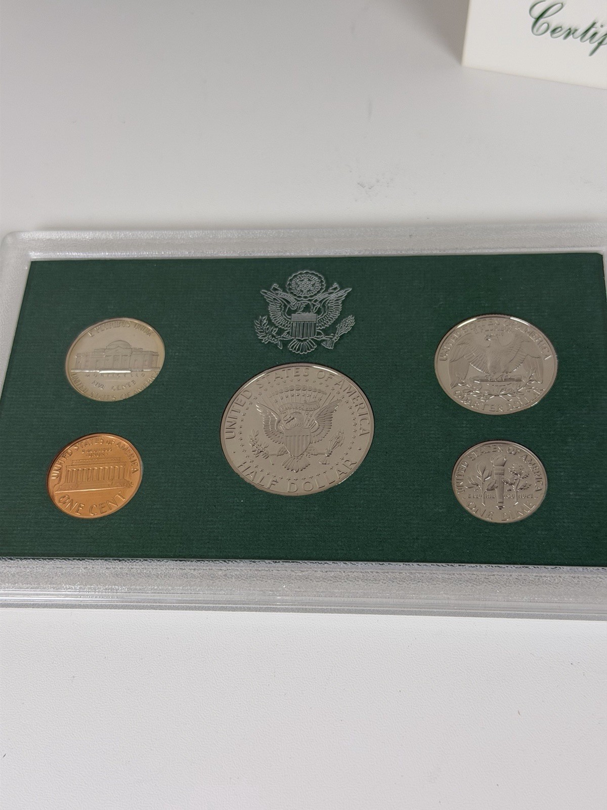 1996 S PROOF Set in Original Box US Mint with COA (5 Coin Set)
