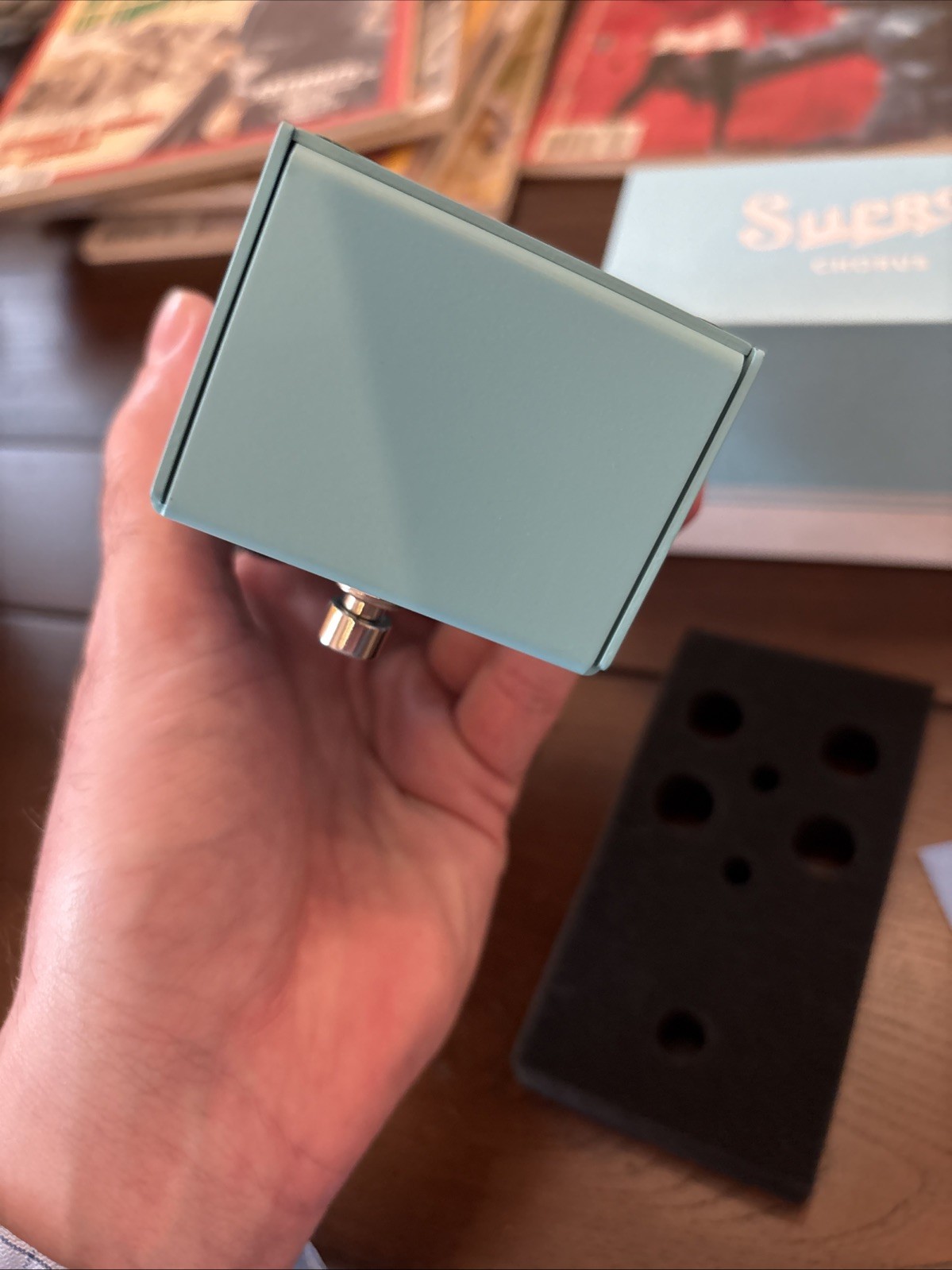 Supro Chorus Pedal Open Box