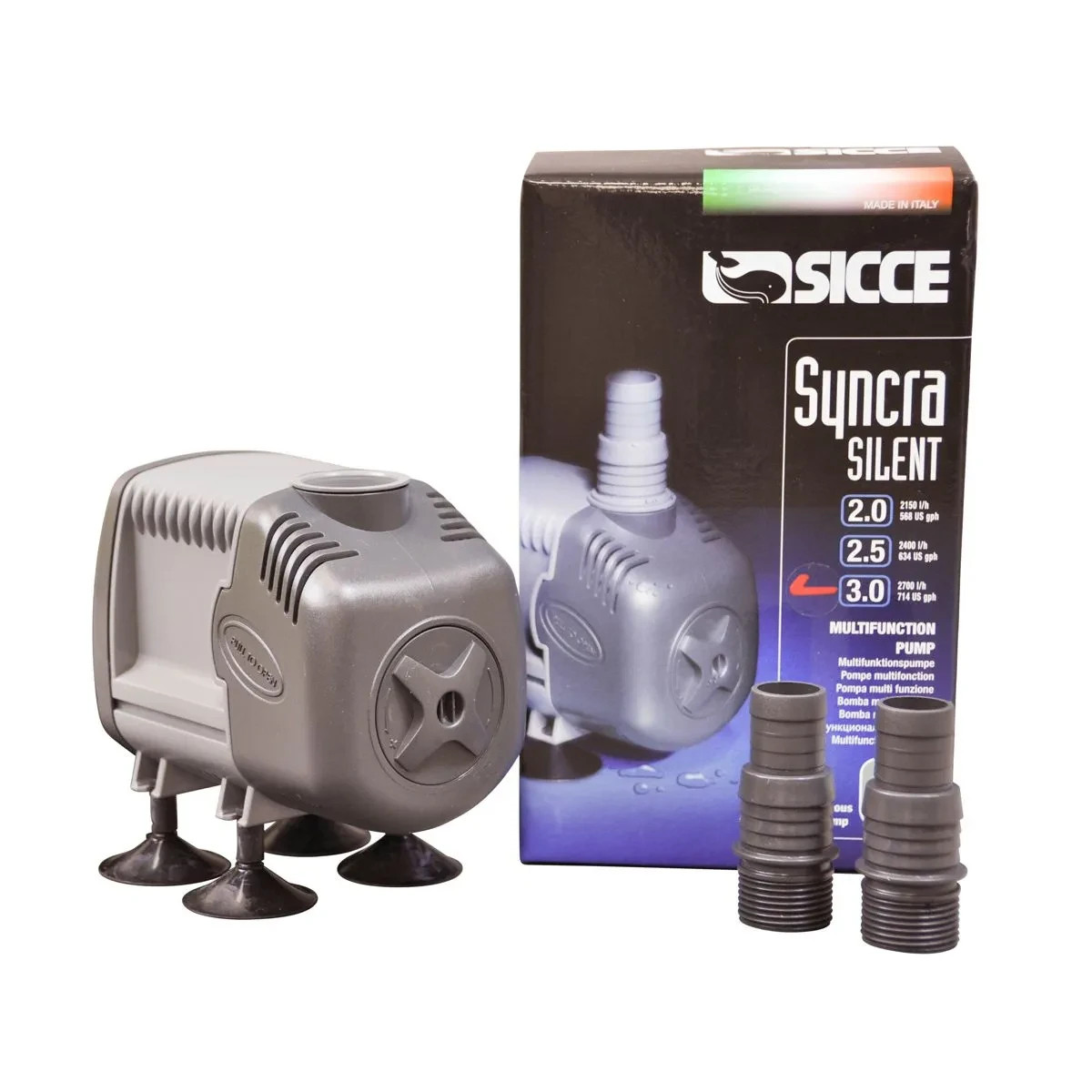 Sicce Syncra Silent 3.0 Multifunction Aquarium Water Pump RSYH03E - 714 GPH