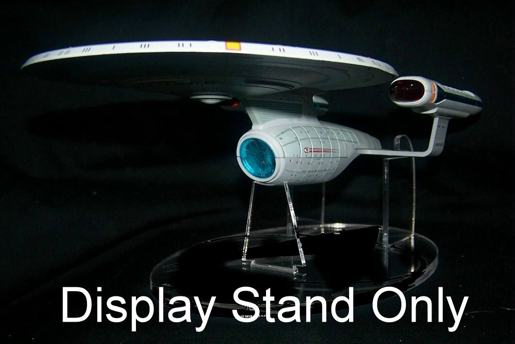 acrylic display stand for Eaglemoss Star Trek XL Enterprise 1701 C