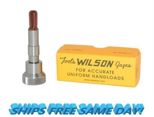 L.E. Wilson Case Trimmer Neck Reamer 6mm Diameter (.2455-.246 Finished) INR-060