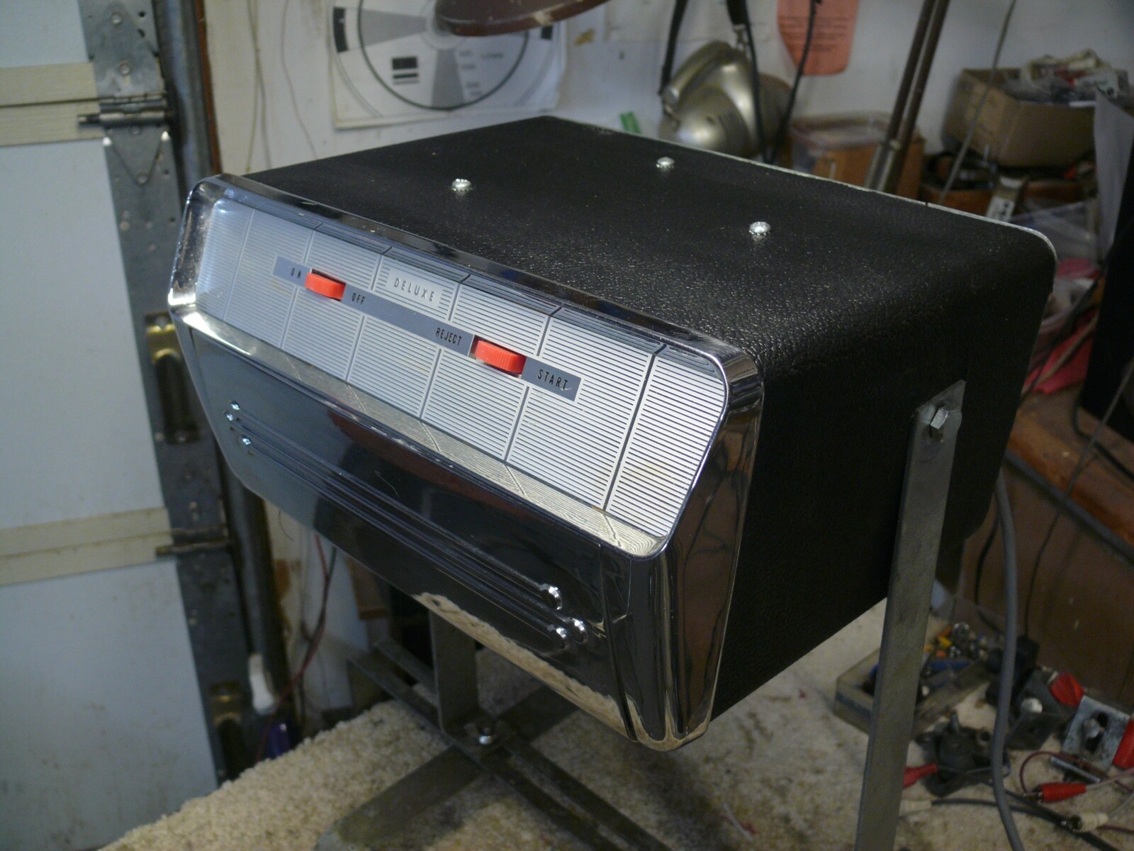 Underdash 45rpm Record Player, Control Panel Replacement