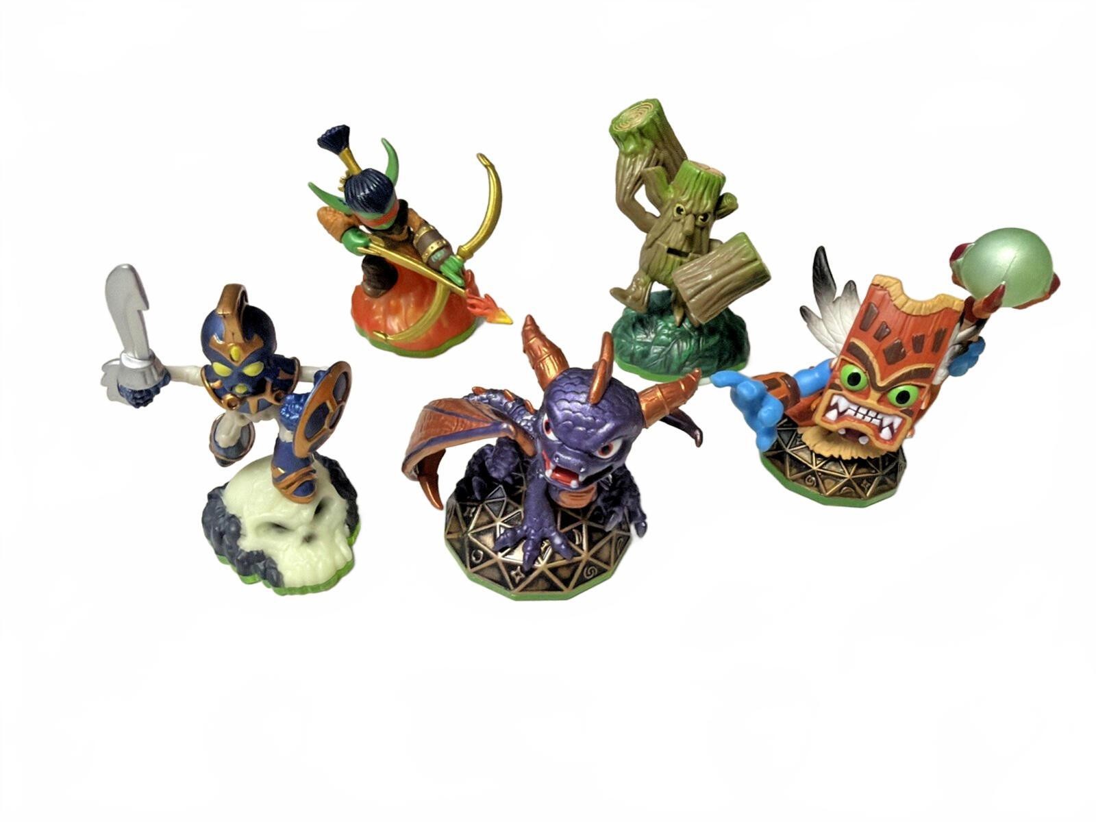 Skylanders: Spyro’s Adventure Lot Of 5 Figures Toys To Life Activision Gaming