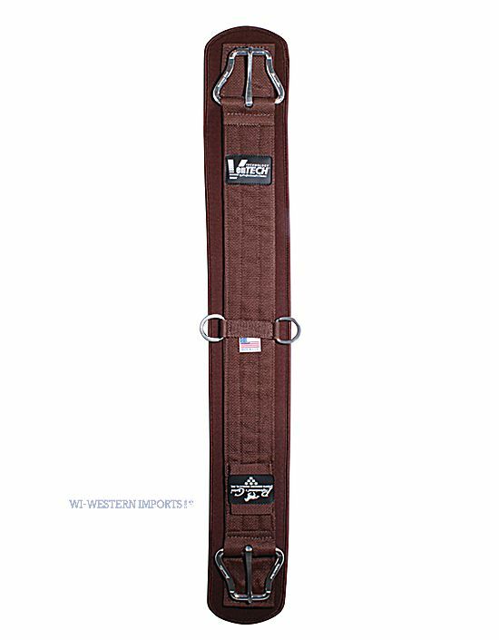 Prof. Choice Ventech RCA Saddle Girth Waist Belt Western Neoprene Brown, New