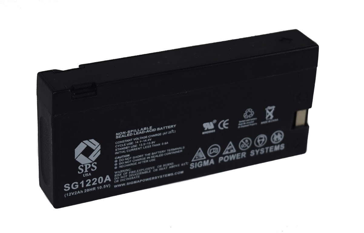 12V 2Ah Replacement battery for Panasonic AG-455 (Camcorder Battery) 1pk