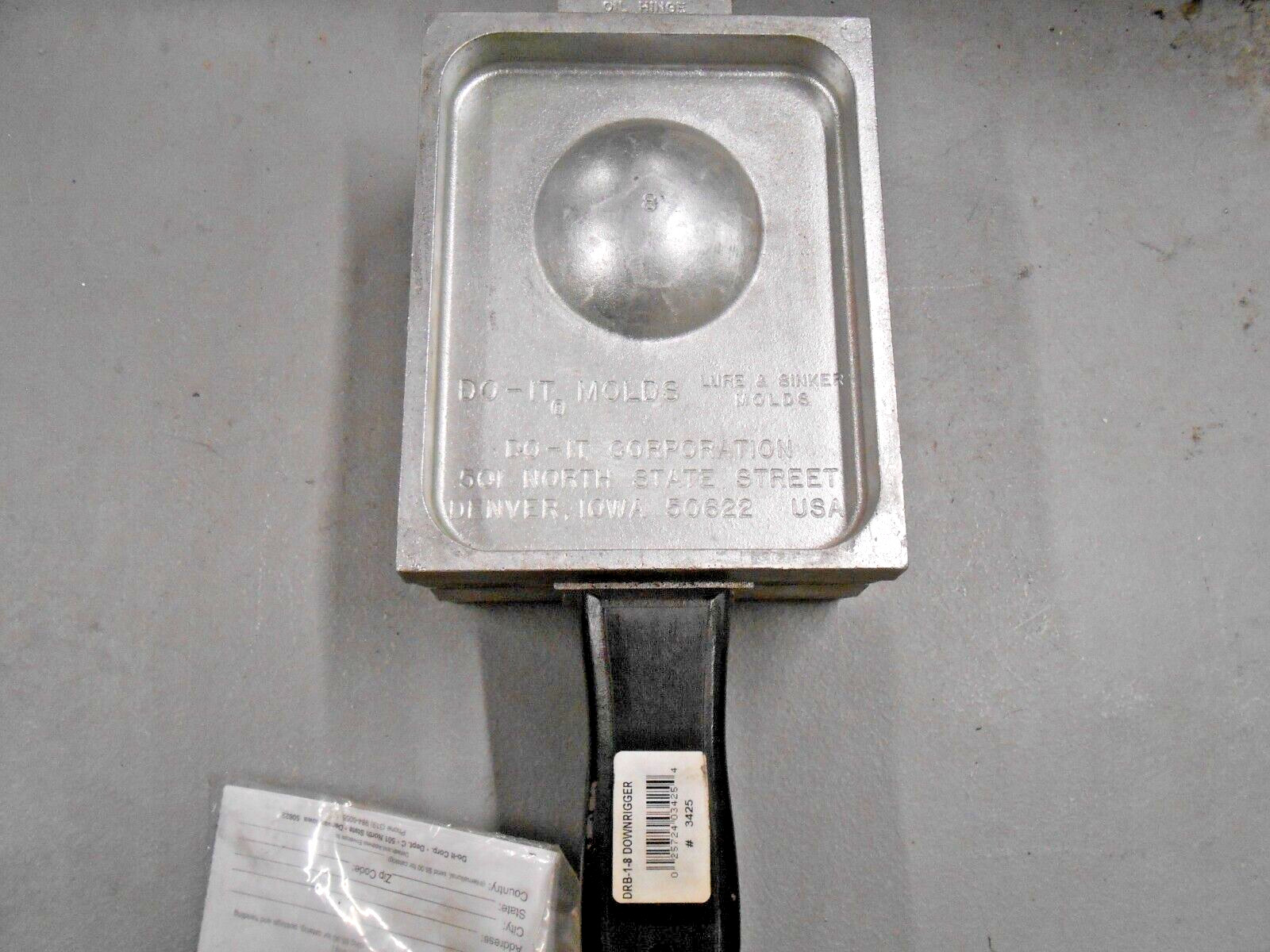 3425 DO-IT Down Rigger Mold 8 pound 50ct # 2309 eyes included