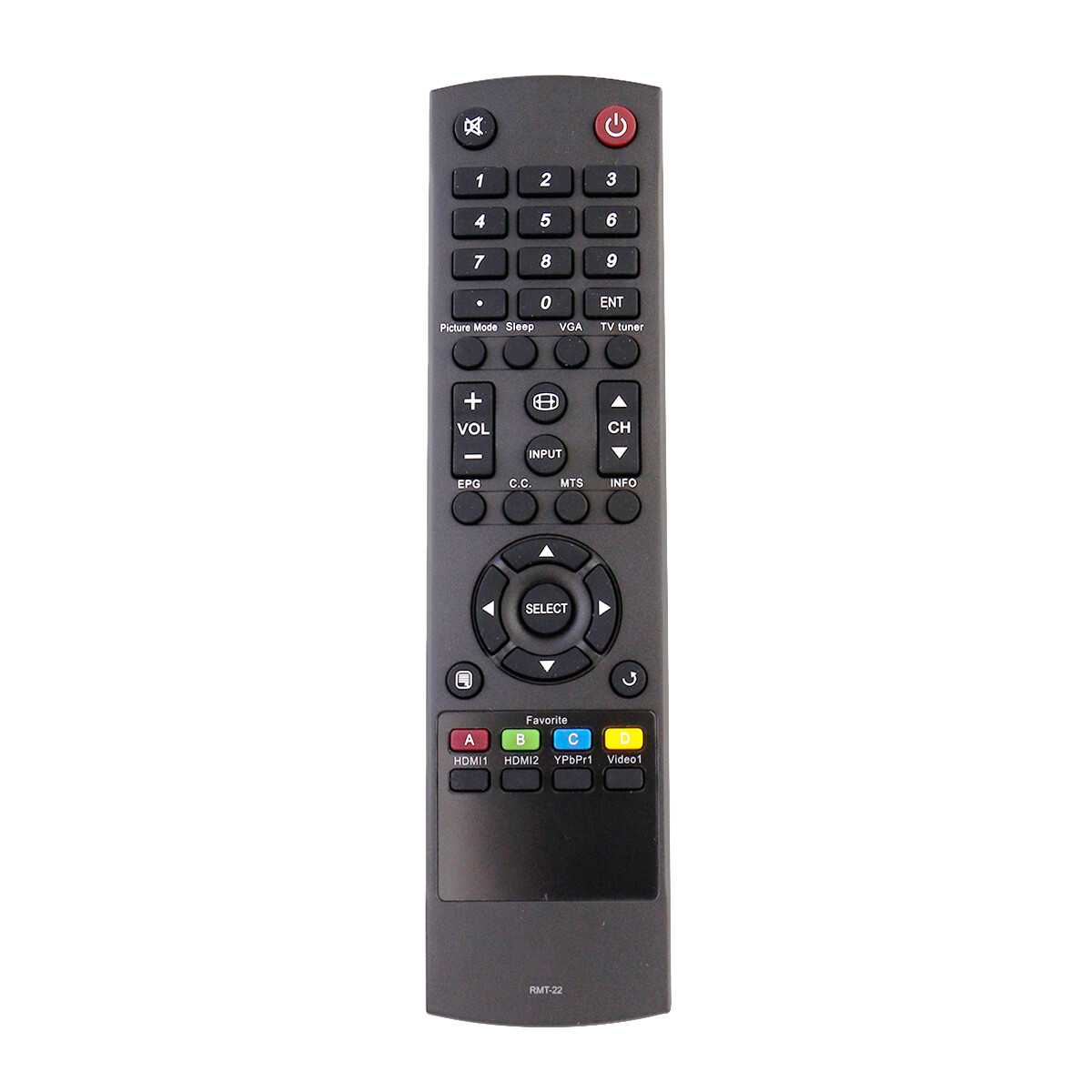 New Westinghouse TV Remote RMT-22 for UW-32SC1W UW-32S3PW UW-37SC1W EW32S5UW