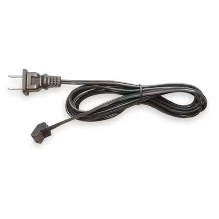 Dayton 3Rp14 Cord Set W/ Plug For 115V Axial Fans, 45 Degree Plug Head, 72 In