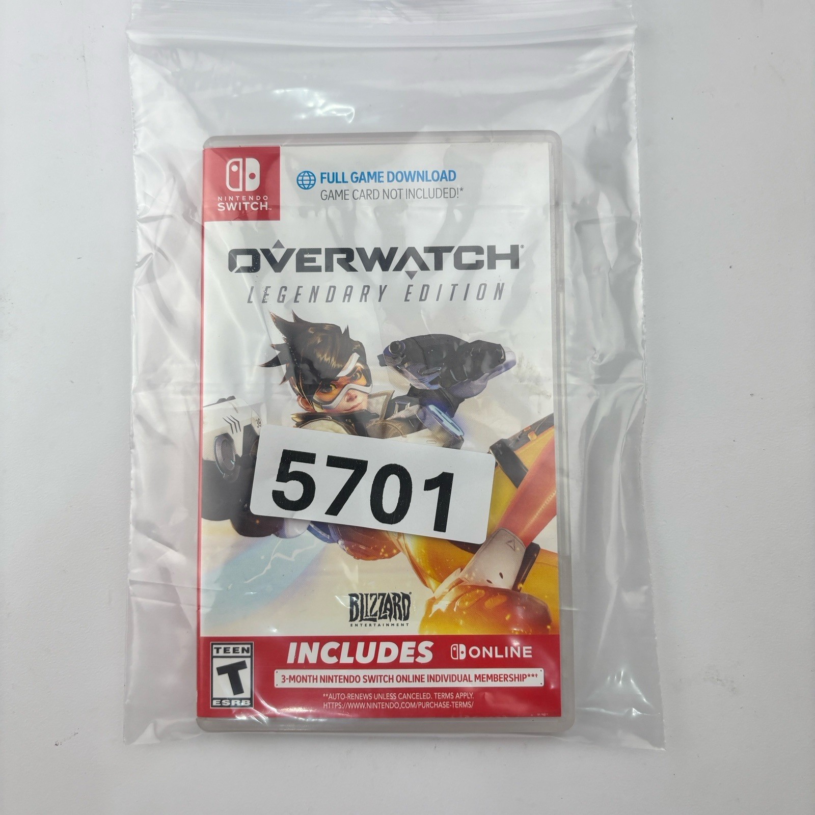 Nintendo Switch | Overwatch Legendary Edition (Case ONLY/NO GAME)
