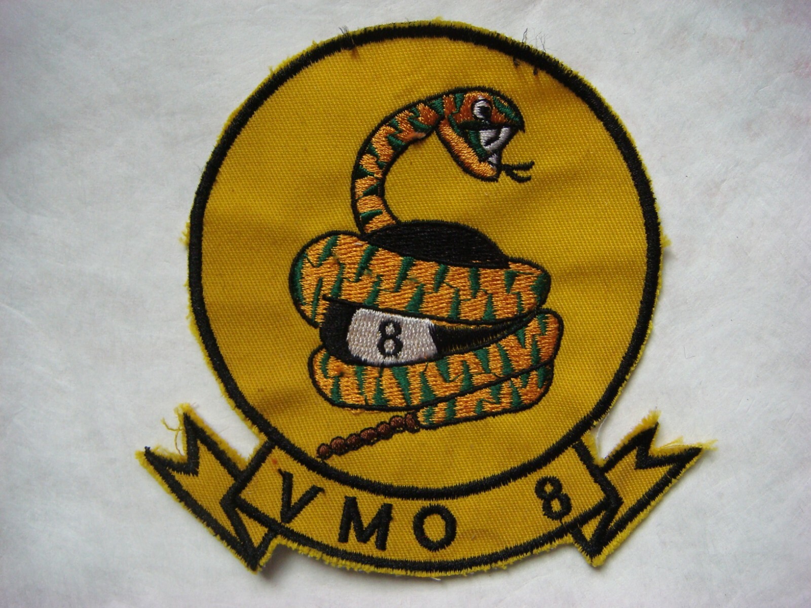 USMC VMO-8 MARINE OBSERVATION SQUADRON, VIETNAM WAR PATCH