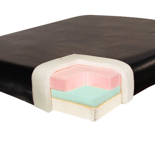 Master Stratomaster UltraLight Aluminum Portable Massage Table NanoSkin Black