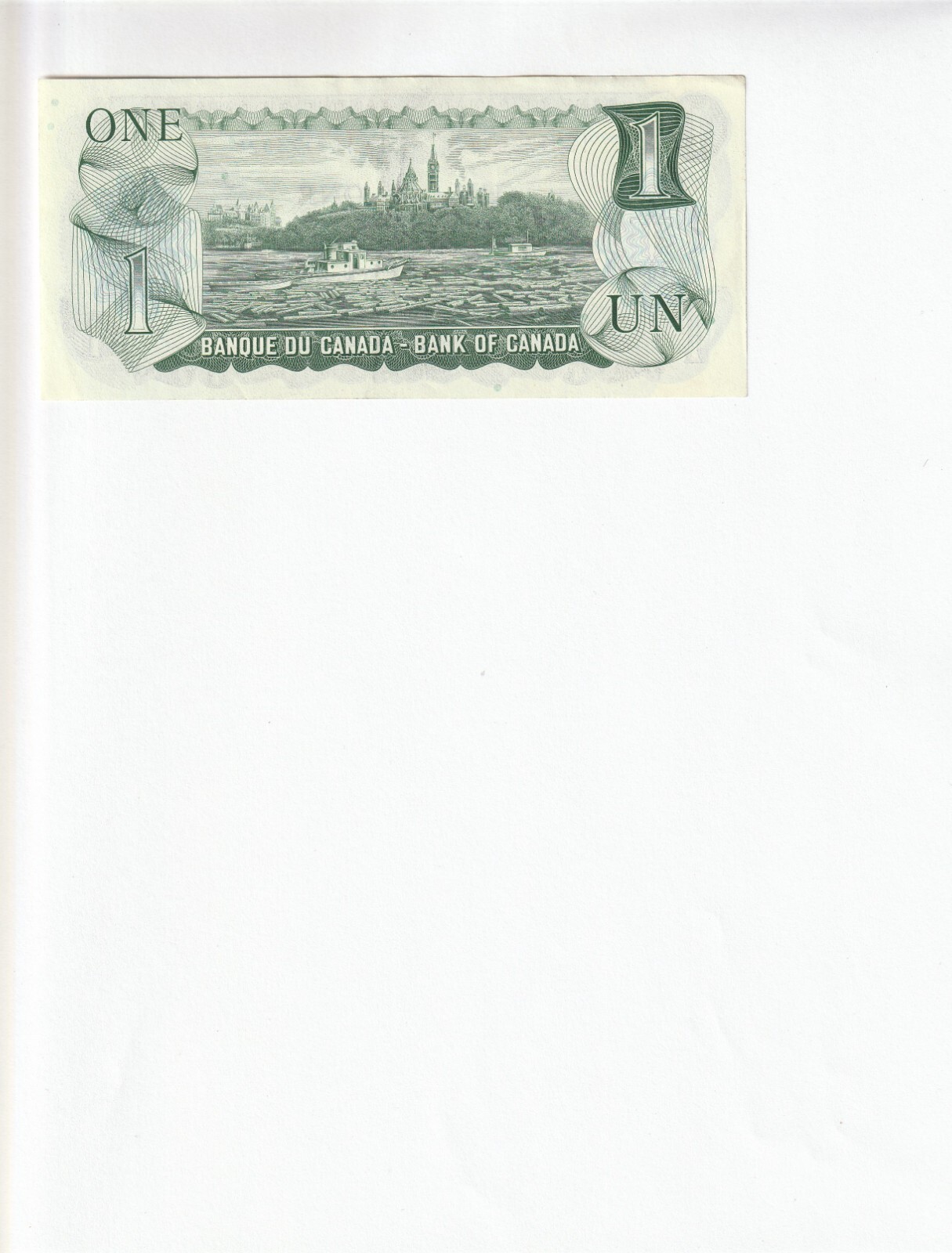 CANADA -UNC 1973 $1 DOLLAR BANKNOTE Lawson & Bouey LOOK NICE