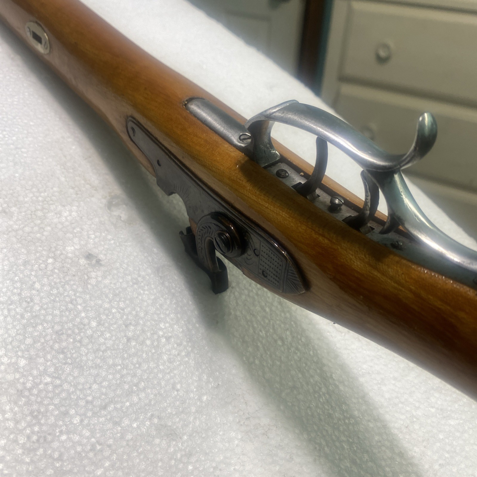 CVA Mountain Rifle Muzzleloader Stock, 15/16” Complete w/ Hickory Ramrod.Unfire.