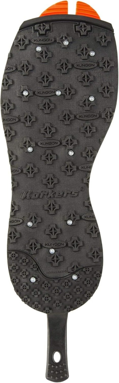 OmniTrax v3.0 Studded Kling-On, Black/Orange