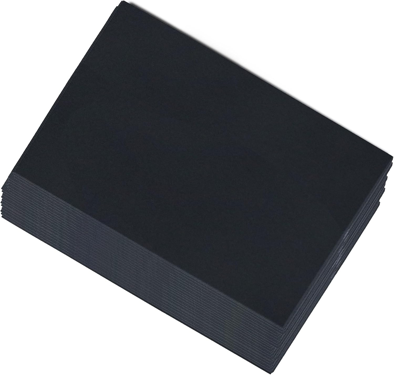 30 Pack 8 x 12 Inch EVA Foam Sheets, 3 mm Thick Black Crafts Foam Sheet, Cosp...