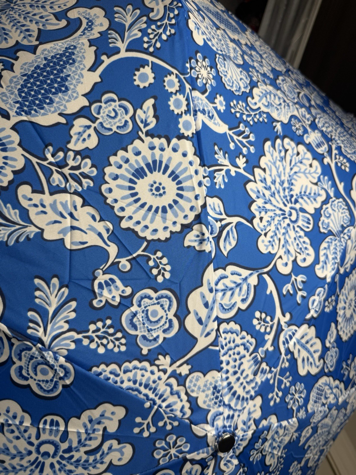 Vera Bradley Blue Lagoon Automatic Umbrella NWT RETIRED Rare 💙