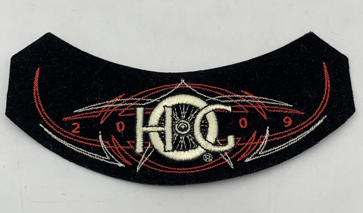 Harley Davidson HOG Patch 2009 H.O.G. Owners Group Cloth Embroidered 20-1426L