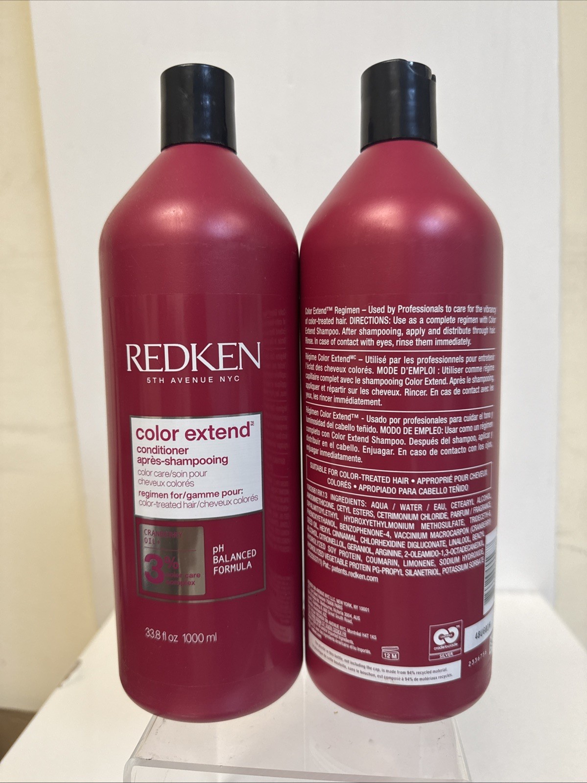 Redken Color Extend Conditioner PH Balance Formula 33.8 Fl Oz ( Pack Of 2)