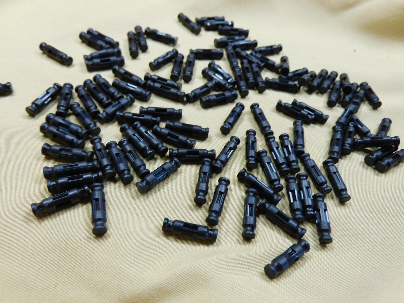 Knex Micro - Mini Black 14 mm Rods 100 Pieces Lot