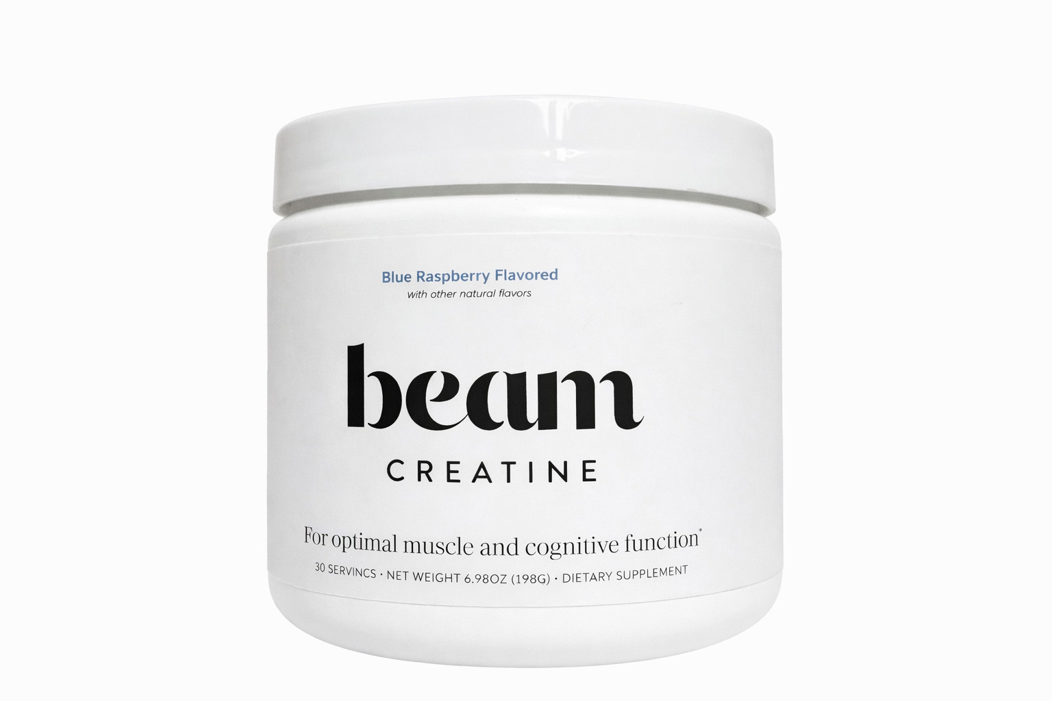 Beam Creatine Blue Raspberry Powder 30 Servings Dietary Supplement NEW Sealed