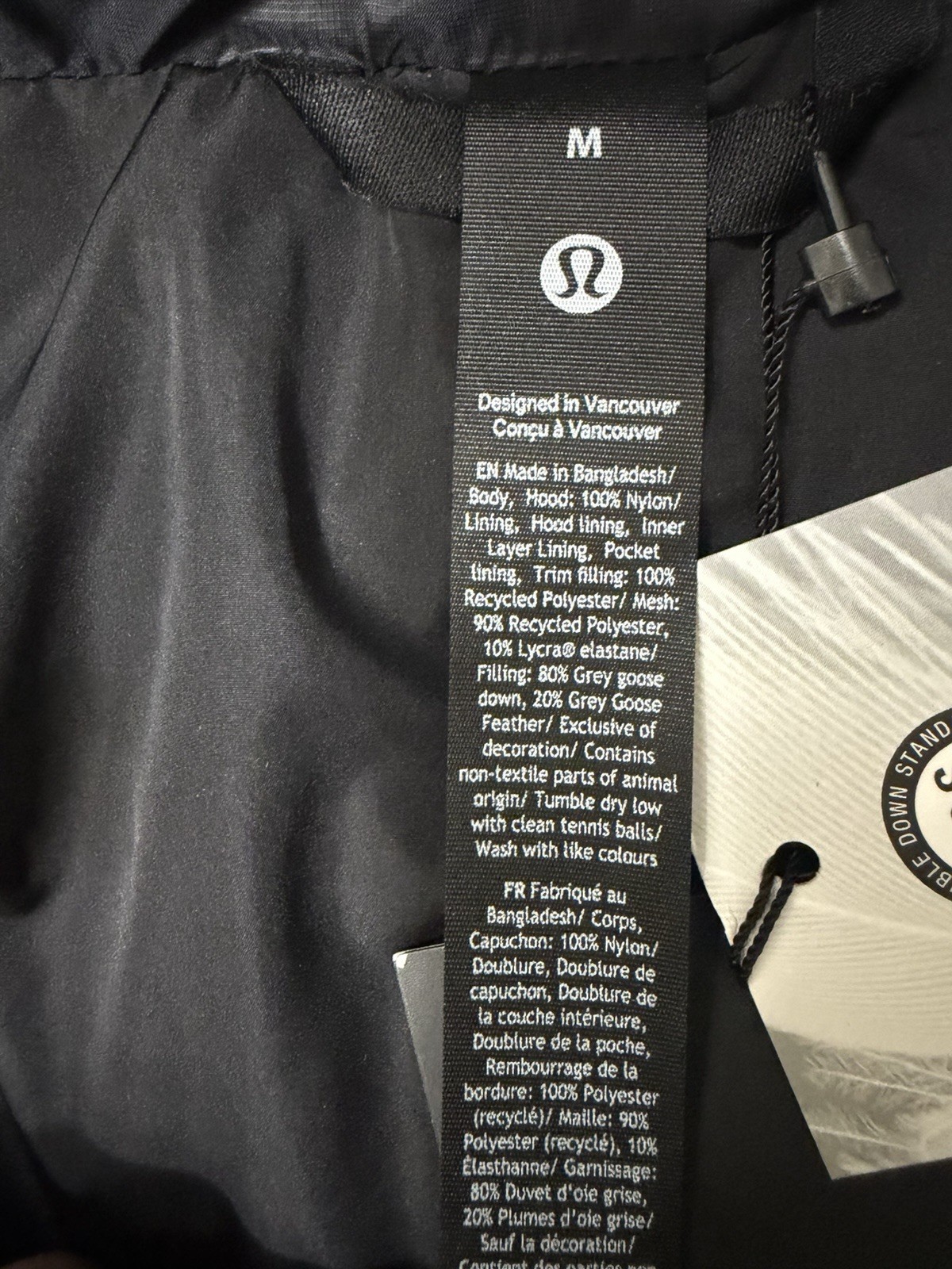 Size:M, Always Down Puffer Jacket