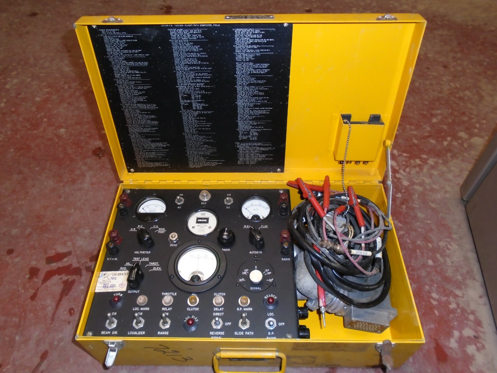 Bendix Aviation - Test Set - Computer, Flight Path, Field P/N: 13734-1-A