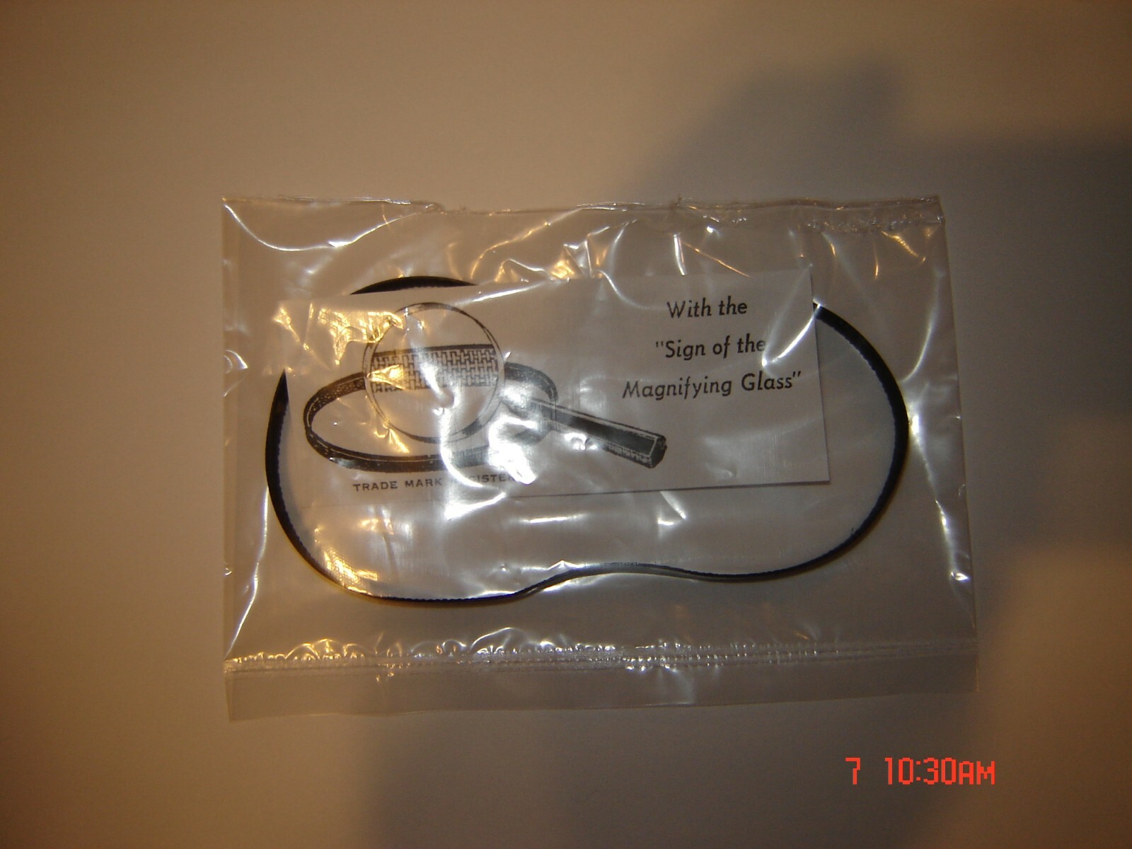 Ampro Premier 10, Premier 20 Projector Fabric Motor Belt,  New Belt