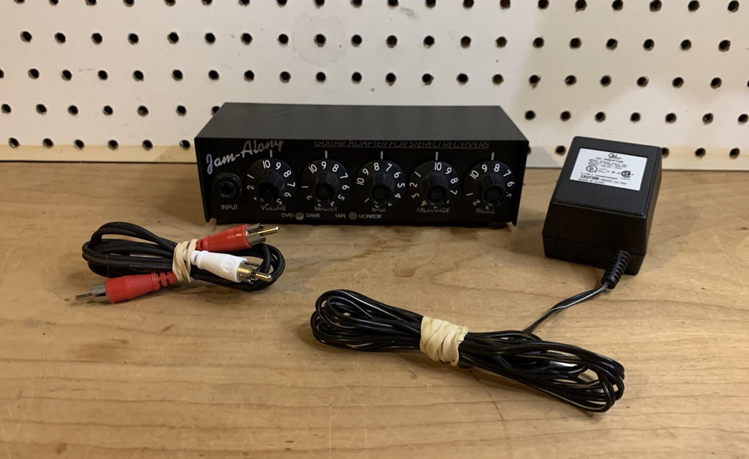 Jam-Along PT-2000 Guitar Adapter for Stereo Receivers w/ Cables