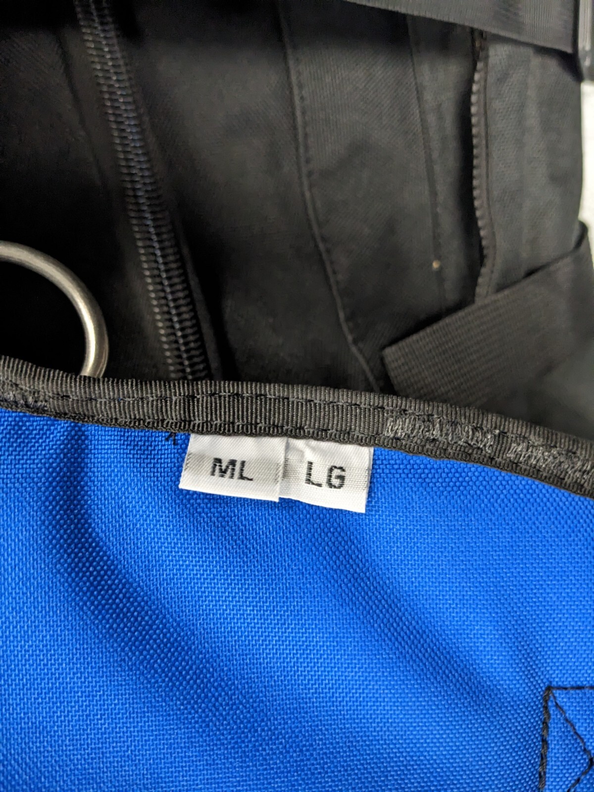 New XS Scuba Phantom SL BCD Medium-Large/Large Black/Blue