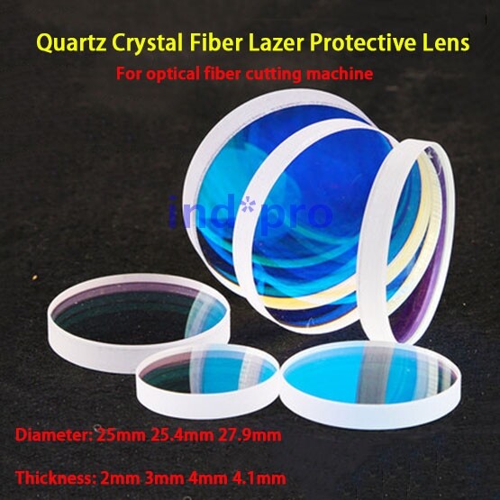 For Fiber Cleaver Fiber Laser Protective Lens 25mm 25.4mm 27.9mm 3 PCS New