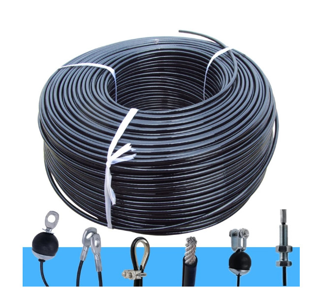 Gym Cable Wire Rope PU Skin for Cable Machine Home Gym Weight Lift Pulley System