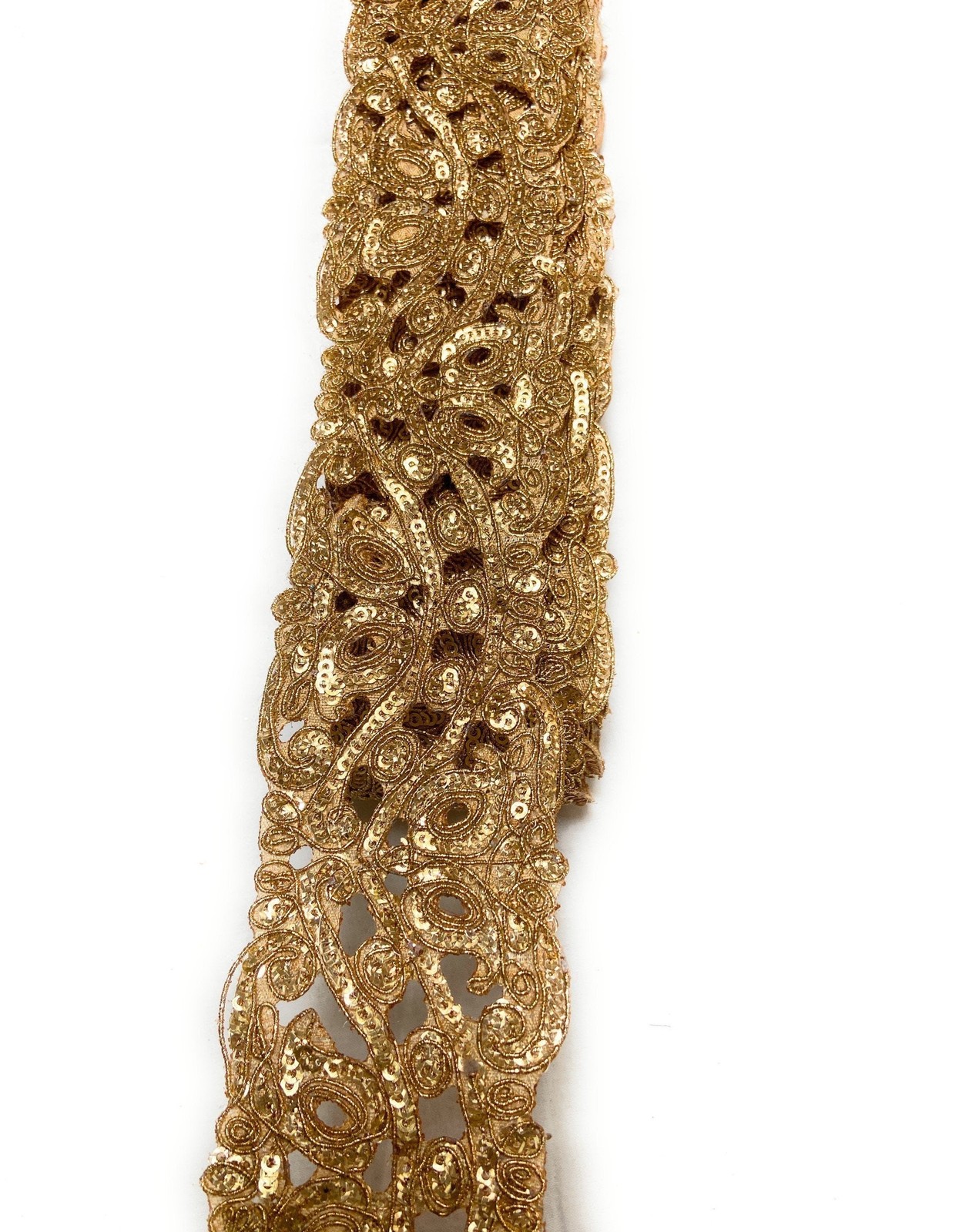 Sequin Gold Trim