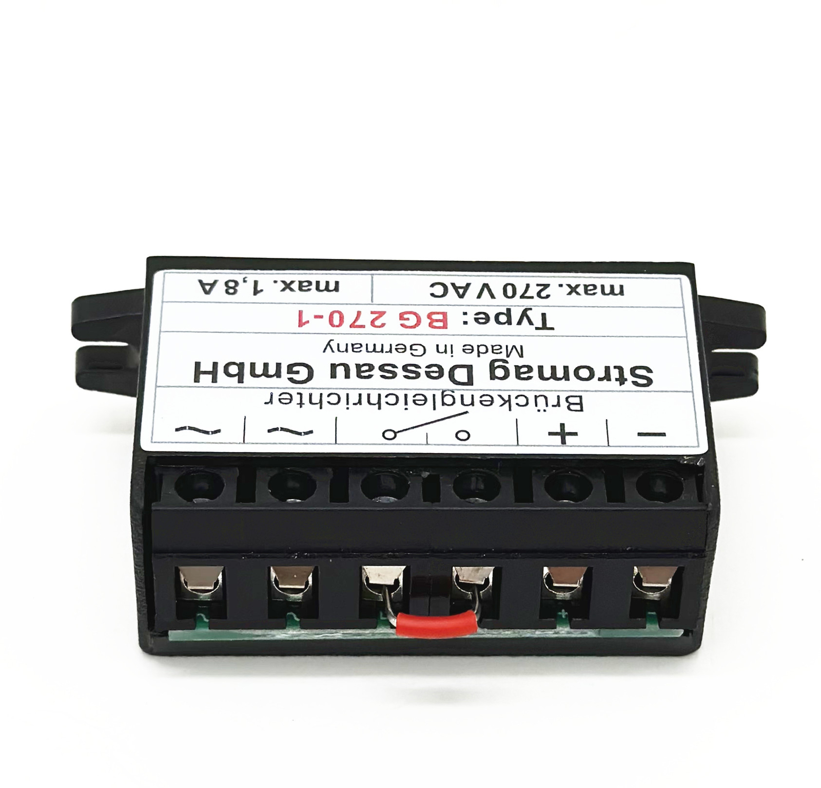 Stromag Dessau GmbH Type: BG 270-1 max.270VAC 1,8A Full-Wave rectifier module