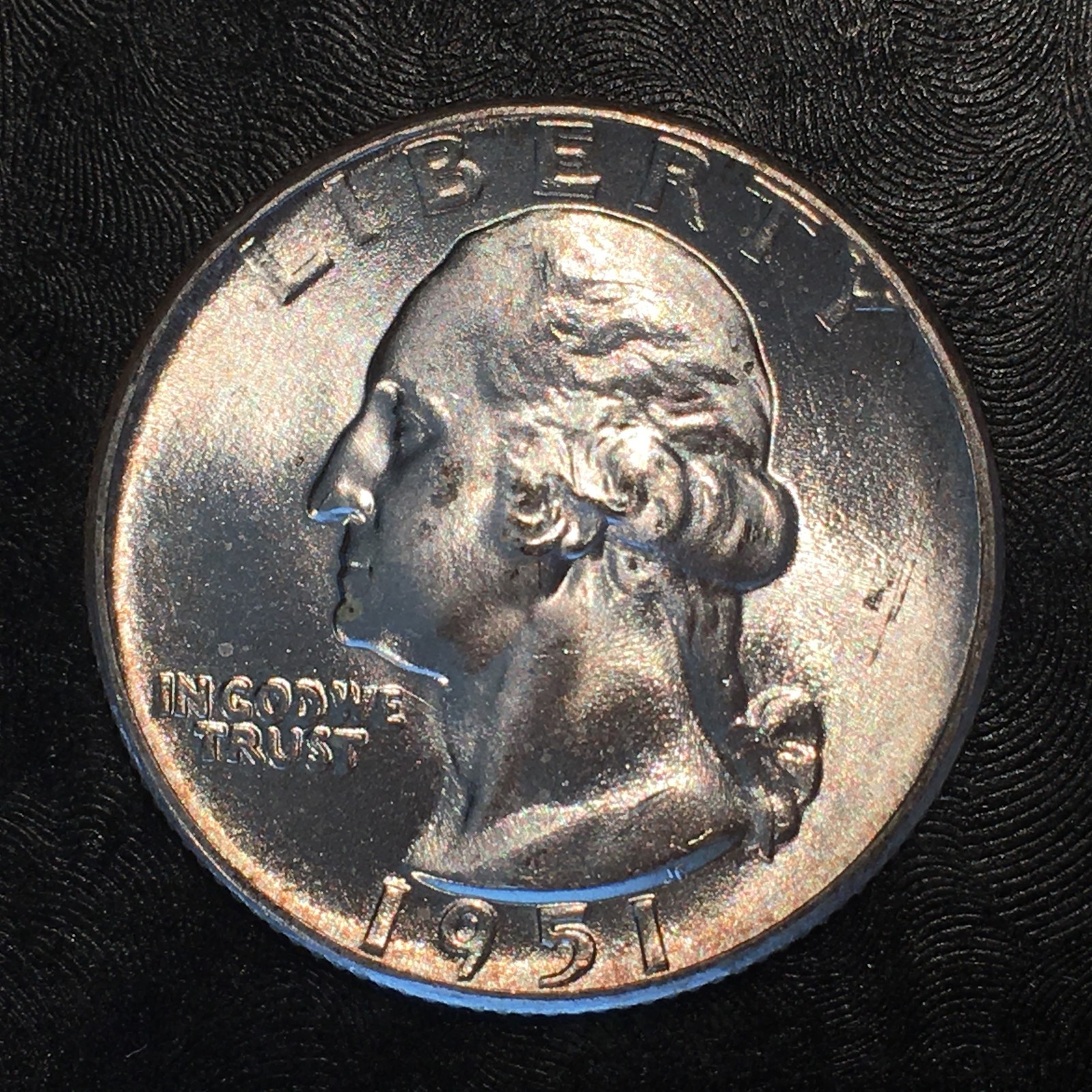 1951 Silver Washington Quarter - Superb Uncirculated - High Quality Scans #G134