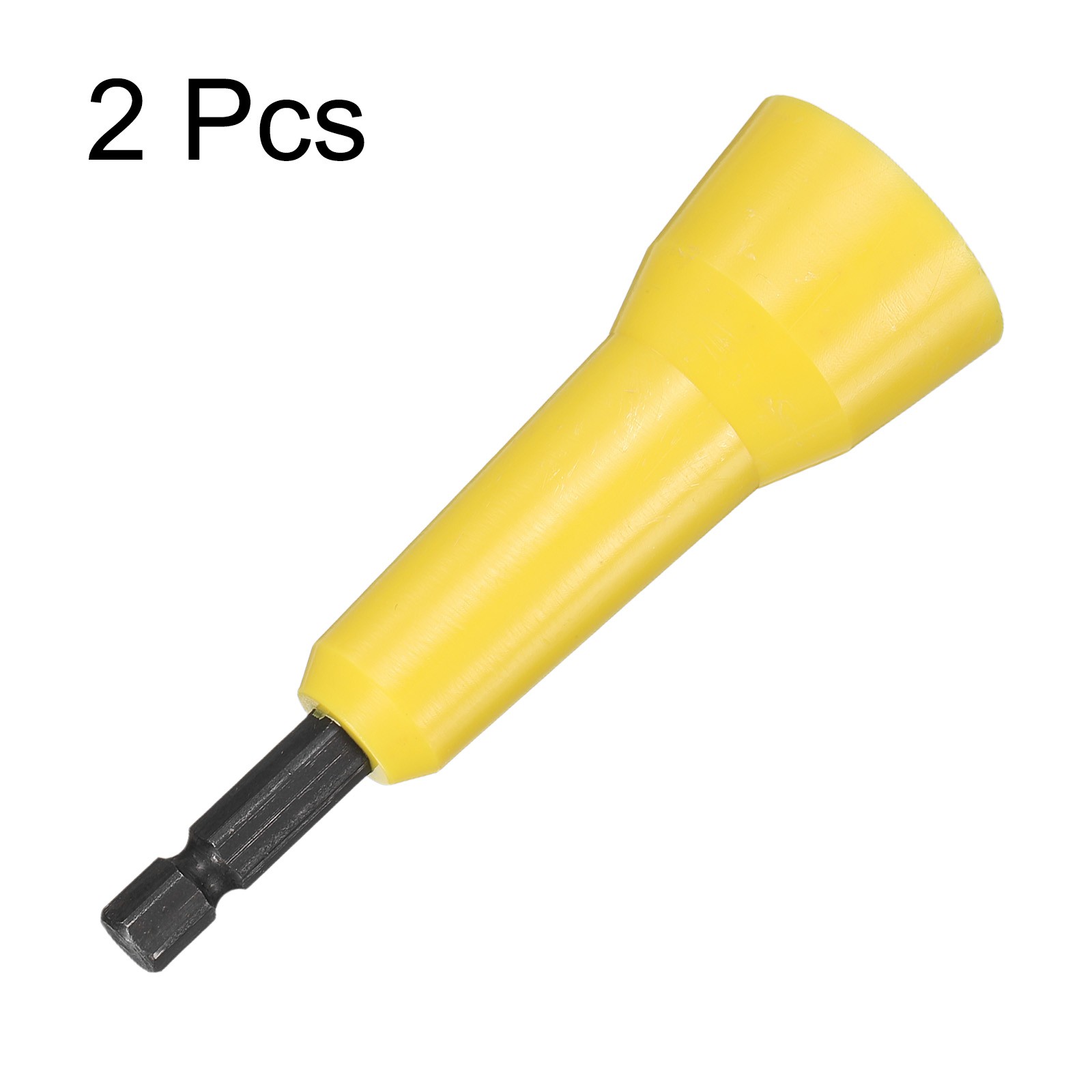 2pcs Electrical Wire Twisting Tool for Drill with 1/4 Inch Hex Shank, Yellow