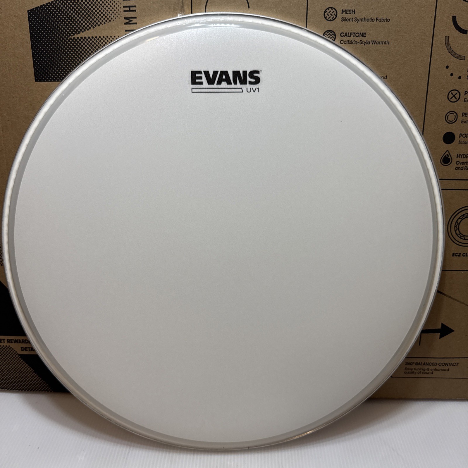 Evans UV1 Coated Bass Drumhead 16"