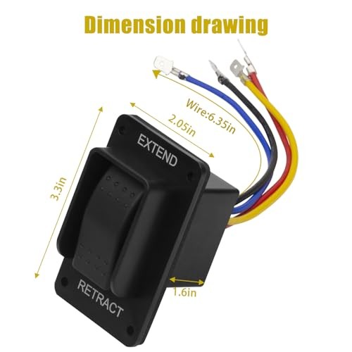 387874 Replacement Power Stabilizer Extend/Retract Switch with 387874 2pack