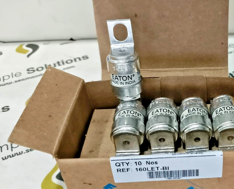 5PCS LOT-Eaton Bussmann 160LET high speed British standard fuse 160A,240VAC-NEW