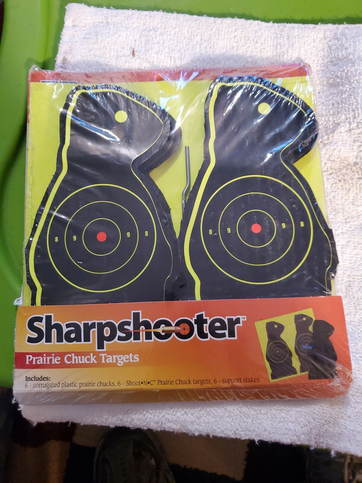 BIRCHWOOD CASEY Prairie Chuck Target 18 pc Set Shoot-N-C 7 1/2 Inch USA 38776