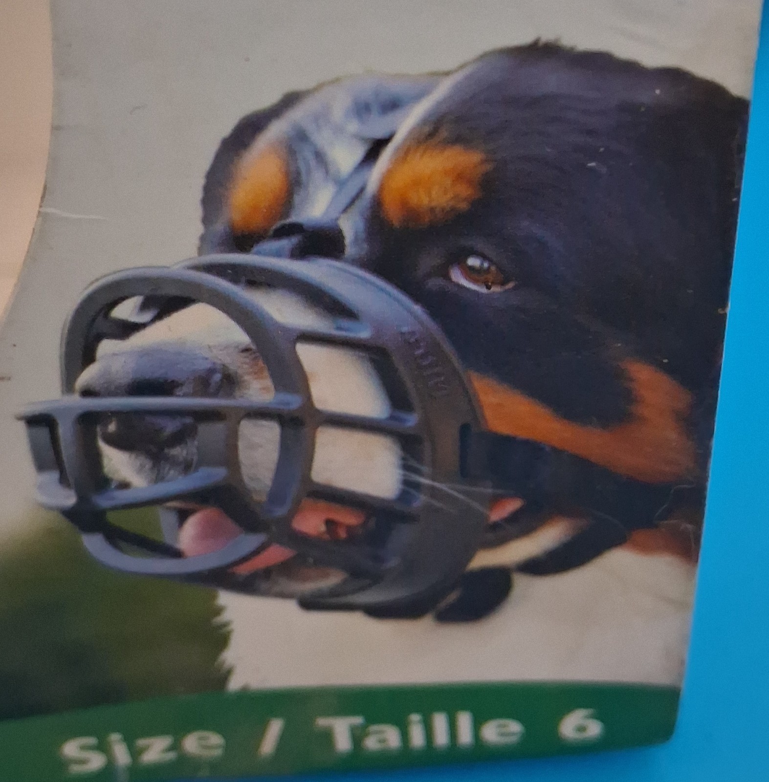 Baskerville Ultra Dog Muzzle Size 6 for Large Dog -New,  Never Used
