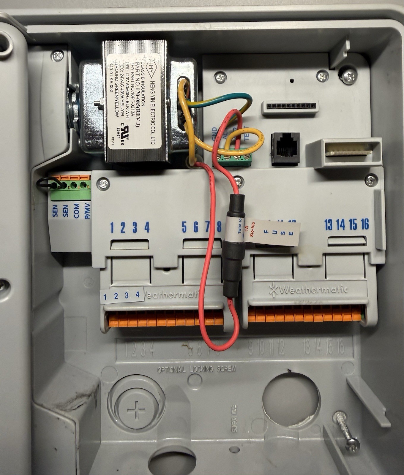Weathermatic ProLine PL1600 Irrigation Controller W/Two 12 Zone Modules 24 Zones