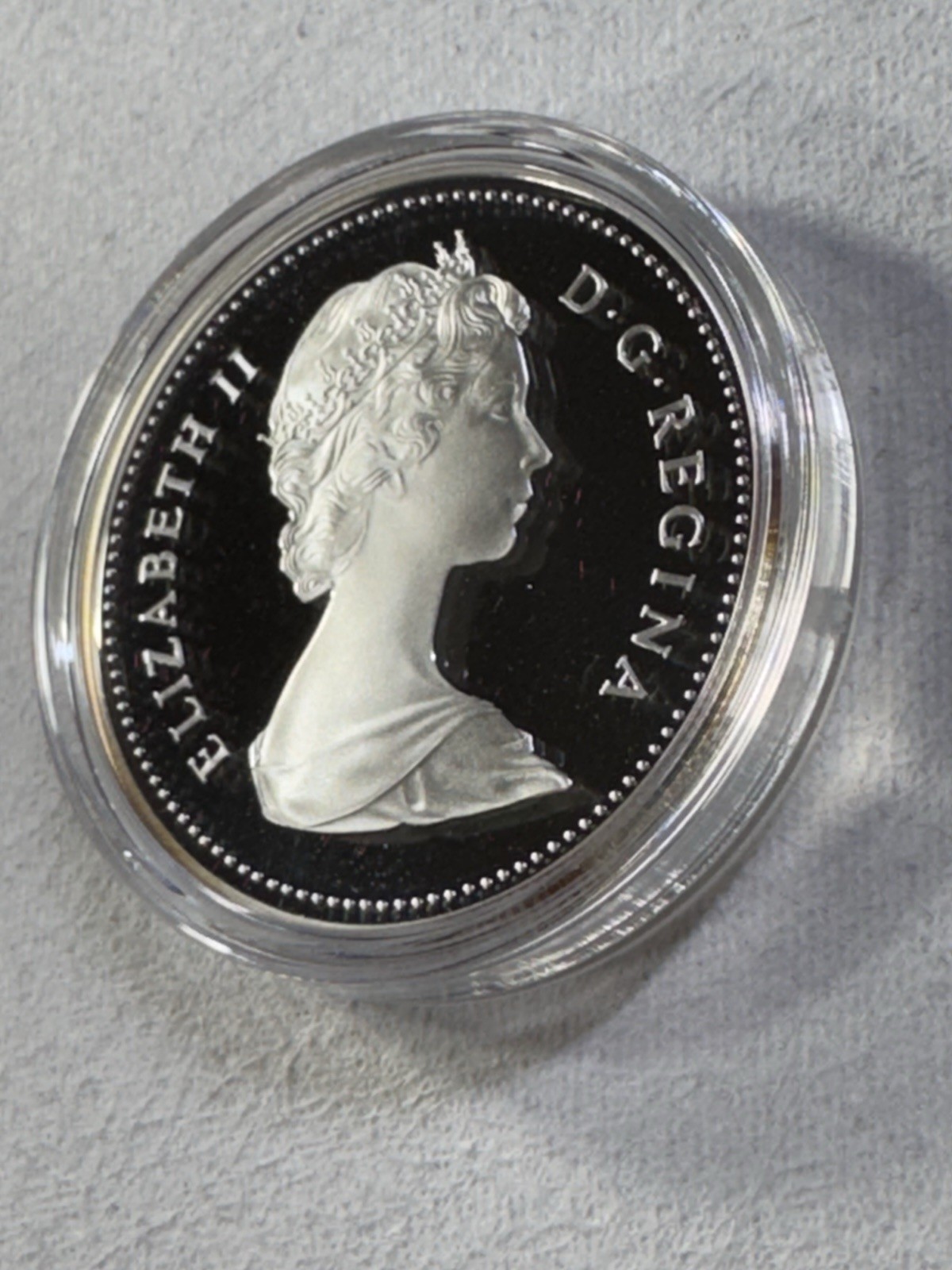 1984 Canada 1 Dollar Silver Proof Coin Toronto