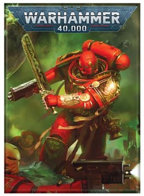 Warhammer 40K Game Blood Angels Image LICENSED Refrigerator Magnet NEW UNUSED
