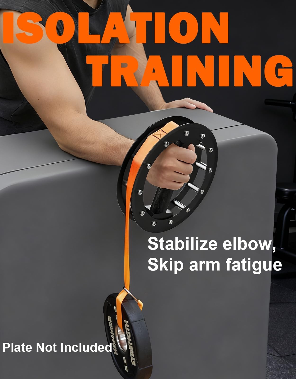 Wrist Rotation Exerciser,Forearm Bar for Pronation/Supination,Pronator Muscle...