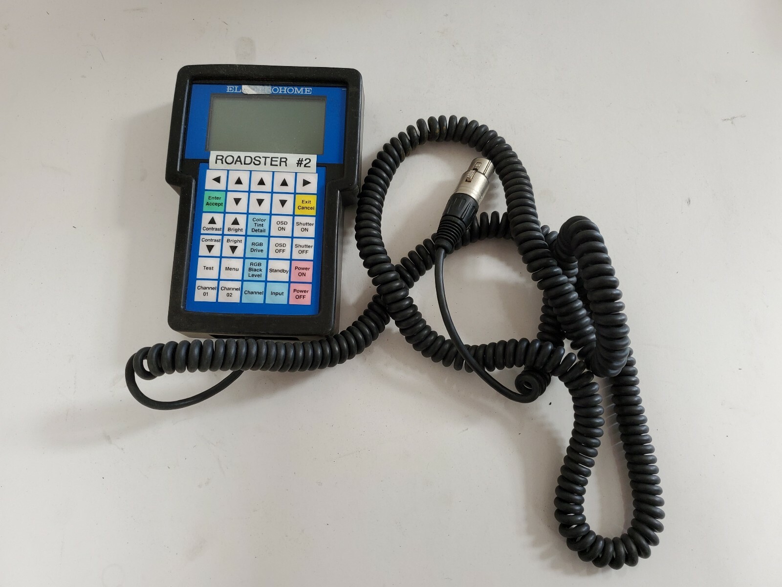 Electrohome VistaGRAPHX Roadie Wired 6-pin Remote Control