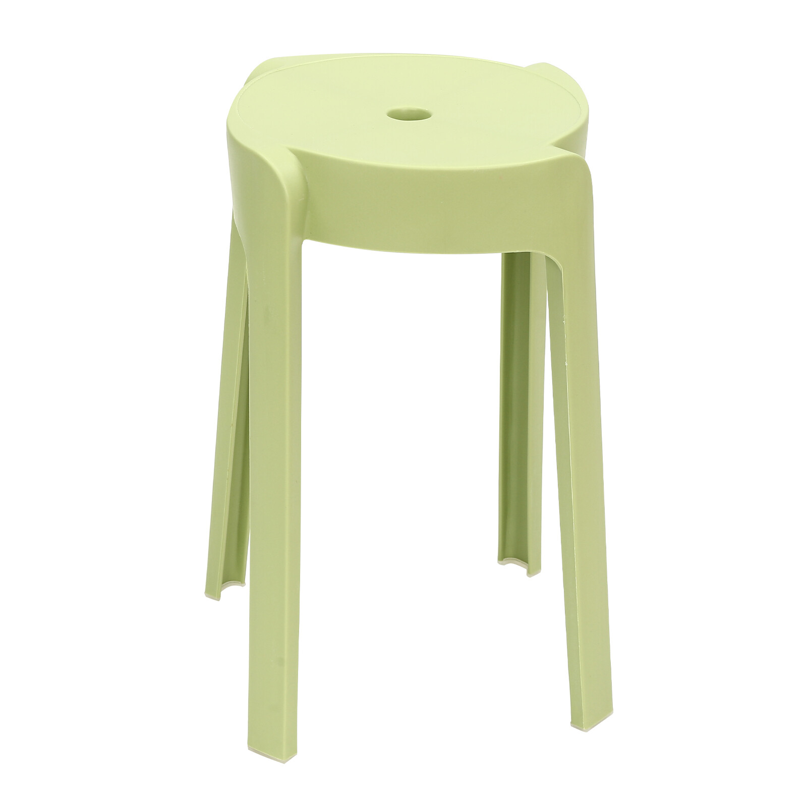 10Pack 18" Stackable PP Barstool Set Dining Table Chair Counter Height Stool