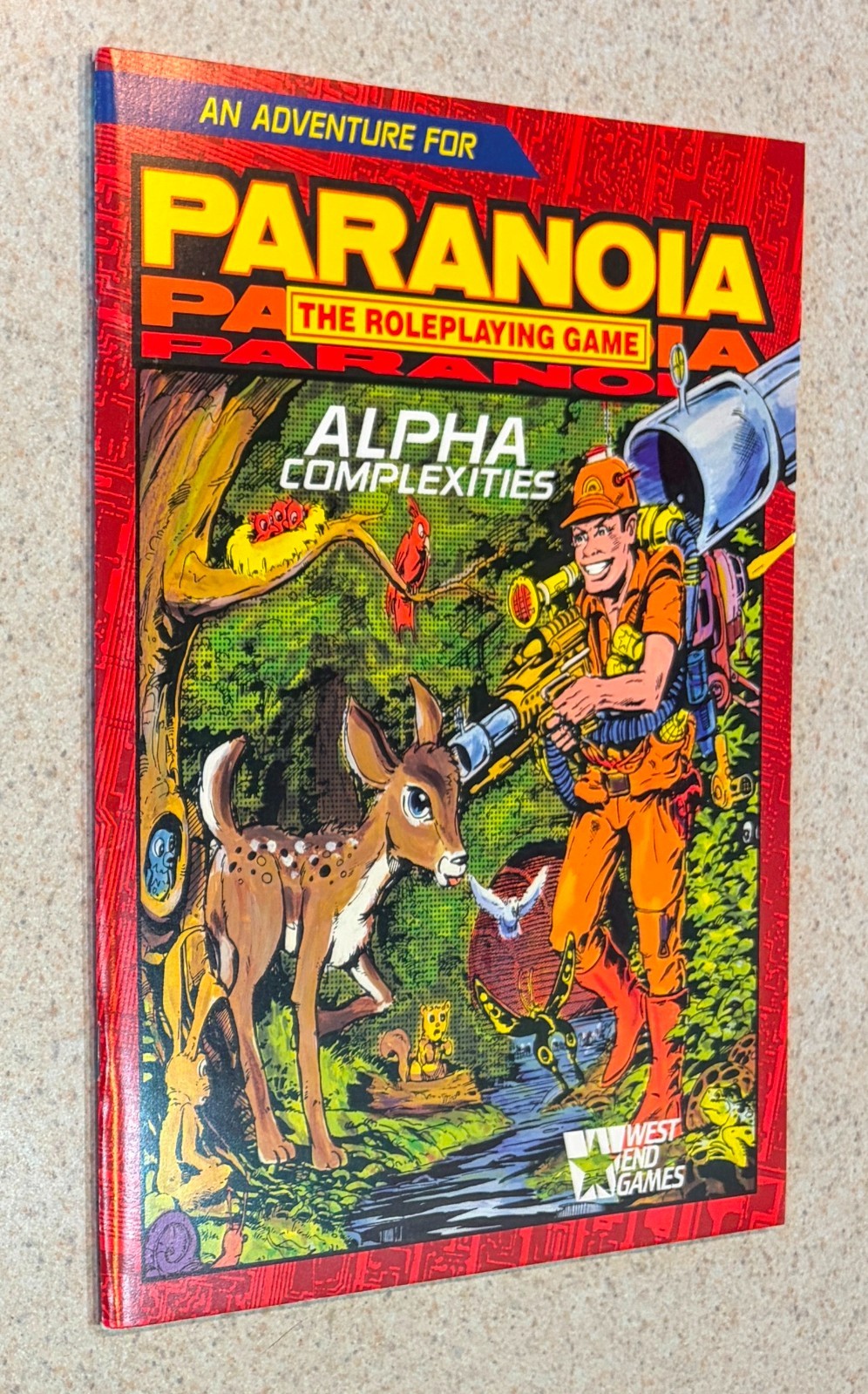 PARANOID Science Fiction RPG (West End 1988) -- Alpha Complexities Module